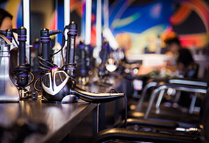 Salon Equipment Being Sterilized